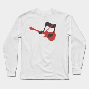 guitar&note Long Sleeve T-Shirt